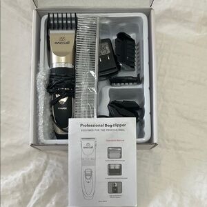 Onesall Professional Dog Clipper Set - Gold and Black